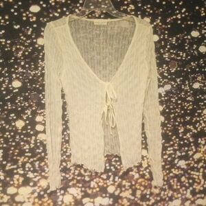 Elegant Cream Women's Top